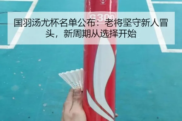 国羽汤尤杯名单公布：老将坚守新人冒头，新周期从选择开始（leyu）
